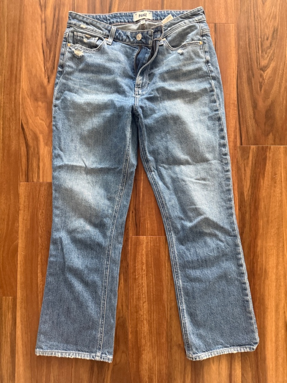 PAIGE Colette Crop Flare Jeans